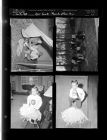 Girl Scouts feature; Mascots at Rose High (4 Negatives (January 31, 1959) [Sleeve 69, Folder a, Box 17]